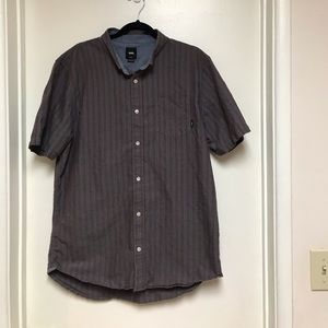 Vans Men’s Button Down Casual Shirt Size Large
